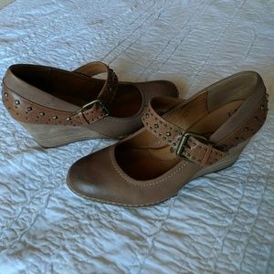 Sofft studded Mary Jane leather sandals